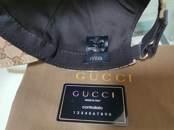 ブランド帽子素材ディテール